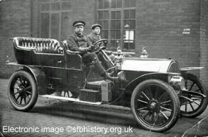 Fm Sturgeon in Brigade Motor Car