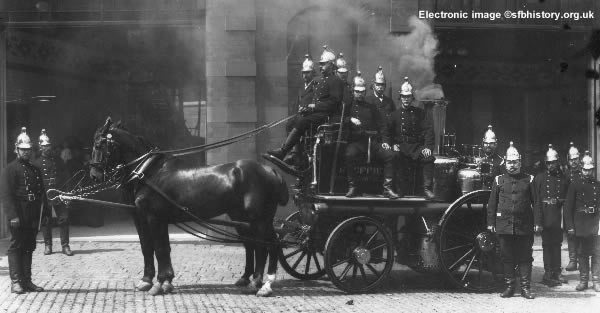 Photograph outside West Bar Fire Station