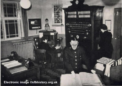 Photograph of Control Room 1928